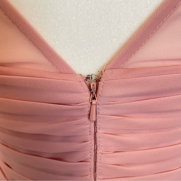 Blush Pink Ballet Formal Gown David’s Bridal Size 10 - Picture 4 of 15